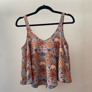 Zara Print Blouse